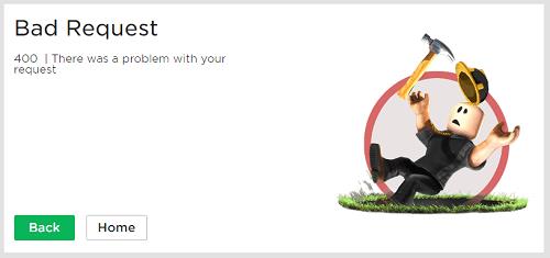 How To Fix An HTTP 400 Error In Roblox