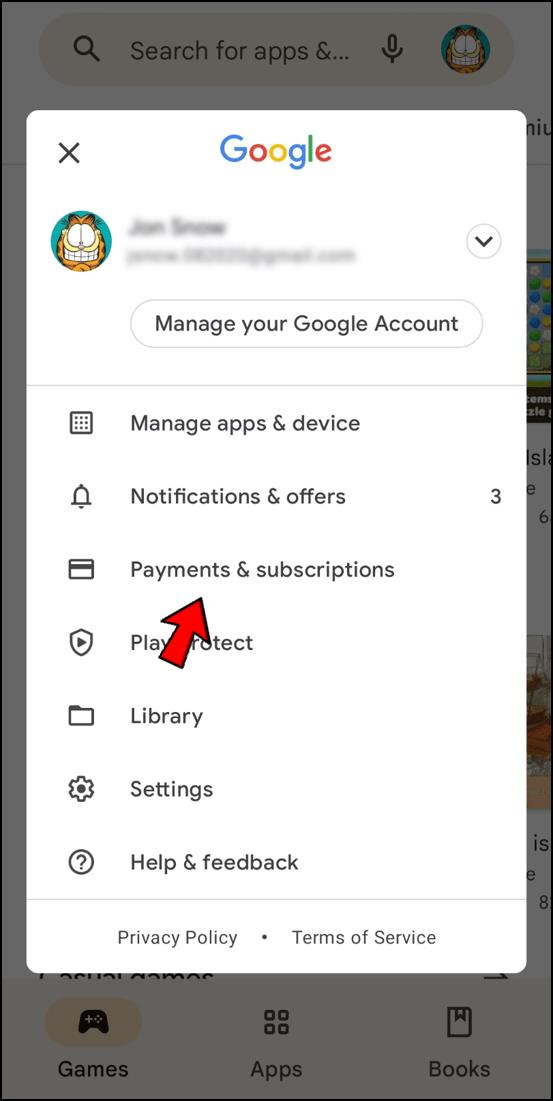 Como visualizar o histórico de compras no Google Play