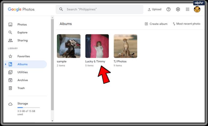 Comment changer Google Photos vers un autre compte