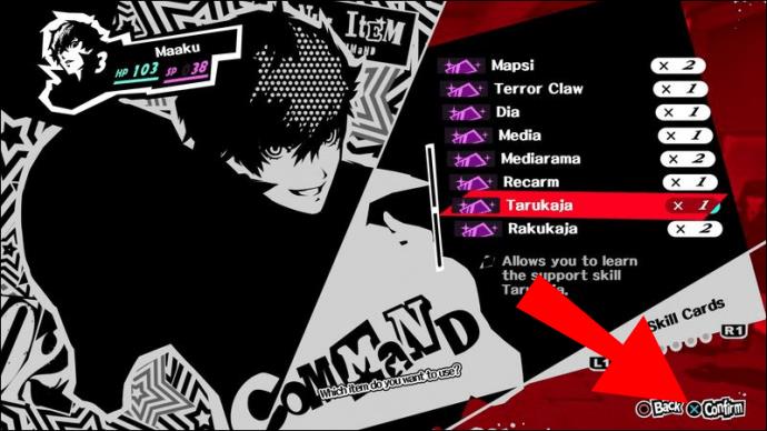 How To Use Skill Cards In Persona 5