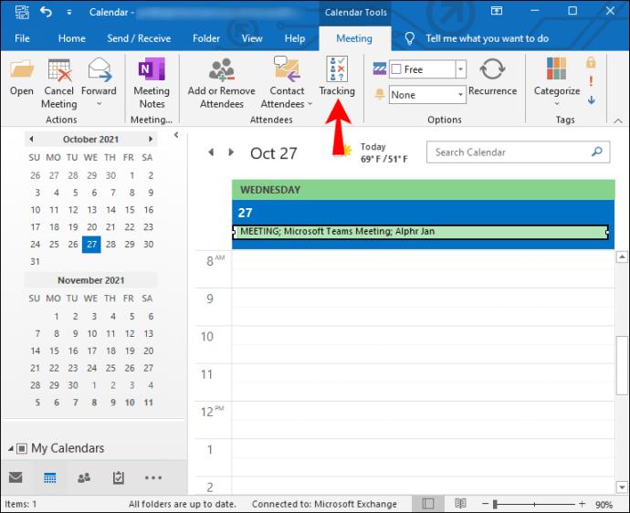 How To Check Who Accepted A Meeting In Outlook