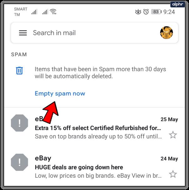 Como esvaziar automaticamente a lixeira no Gmail