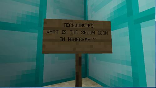 What Is The Spoon Icon In Minecraft?