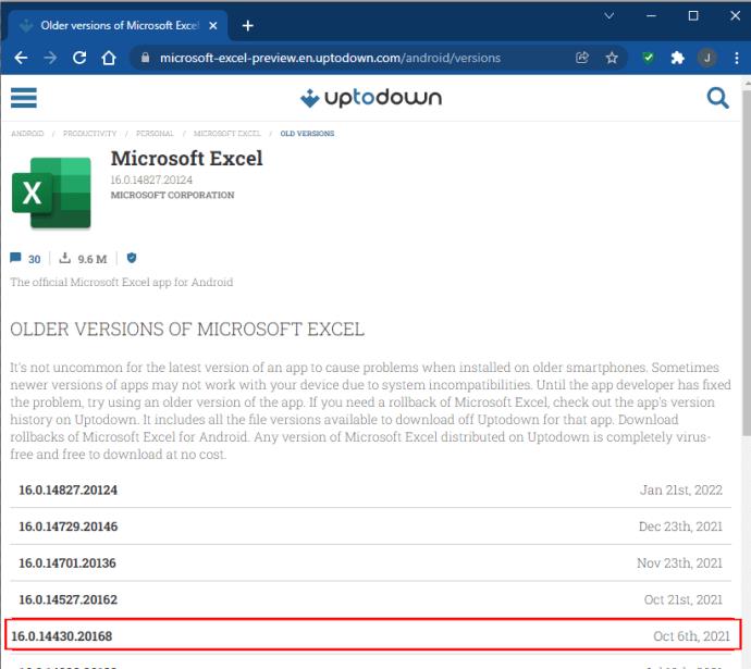 How To Download Old Versions Of Microsoft Excel