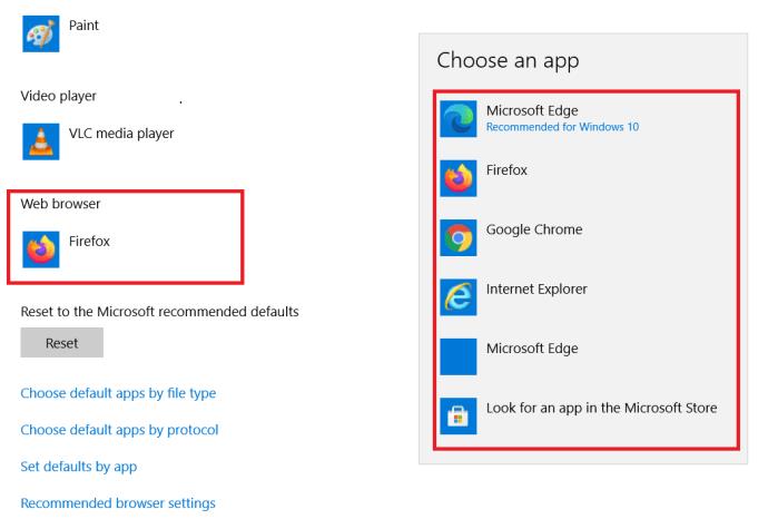 How To Change Your Default Browser On Windows 10