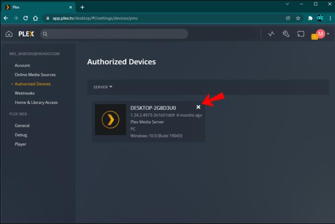 How To Delete A Plex Server