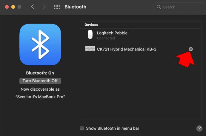 Comment déconnecter un clavier Bluetooth d'un Mac