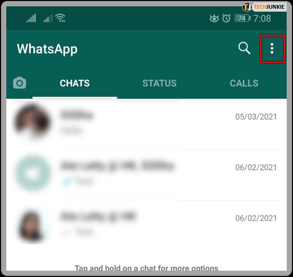 Comment bloquer un contact dans WhatsApp