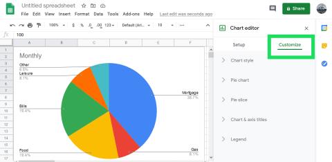 How To Add A Chart And Edit The Legend In Google Sheets