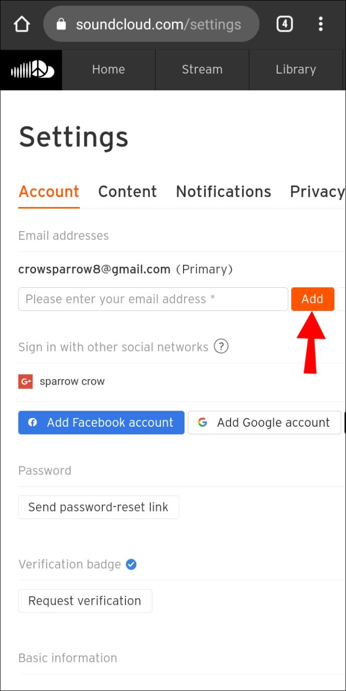 Comment changer votre adresse e-mail dans SoundCloud