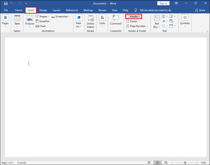 Comment créer différents en-têtes pour différentes pages dans Word