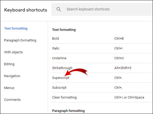 How To Add Superscript Or Subscript In Google Docs