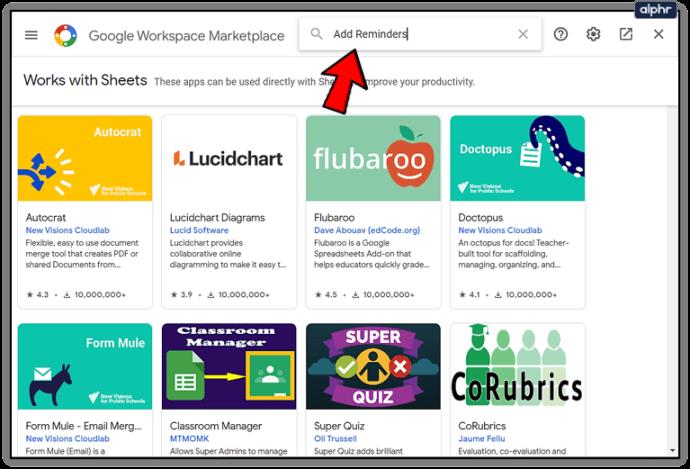 Comment définir des rappels dans Google Sheets