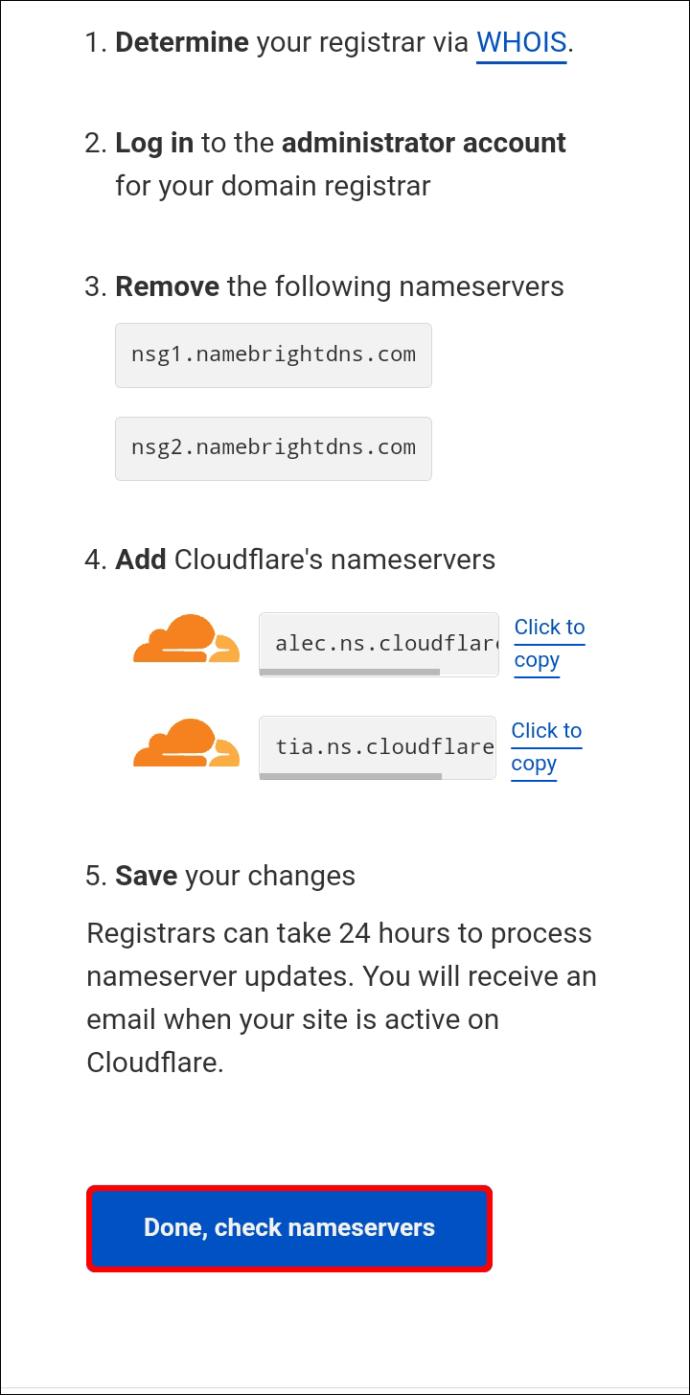 كيفية إضافة المجالات في Cloudflare
