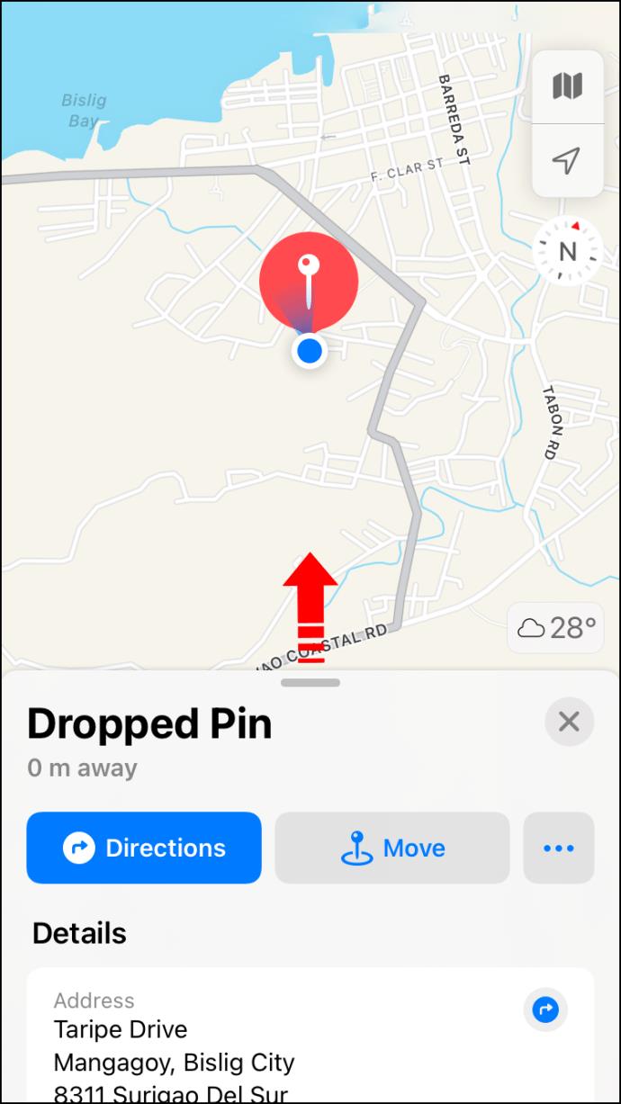 How To Drop Or Remove A Pin In Apple Maps