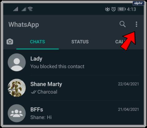 Comment changer larrière-plan dans WhatsApp