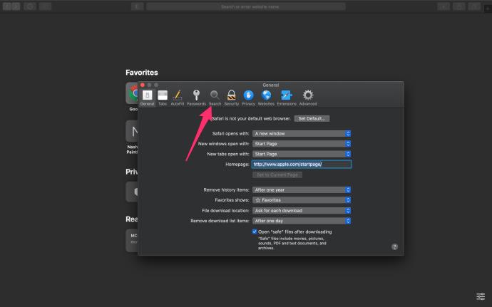 Comment changer le moteur de recherche par défaut dans Safari pour Mac OS X