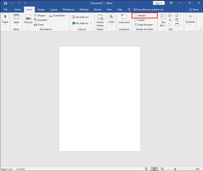 Comment créer différents en-têtes pour différentes pages dans Word