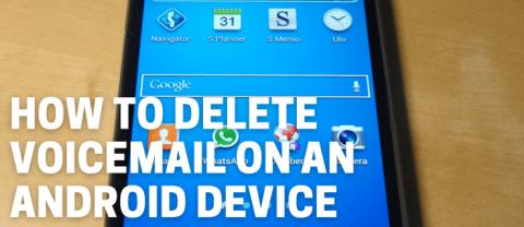 Como excluir correio de voz em um dispositivo Android