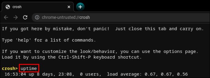 CROSH Commands – A Guide For Your Chromebook