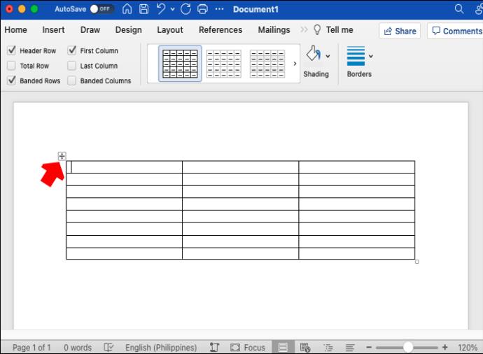 Comment créer un tableau invisible dans Word