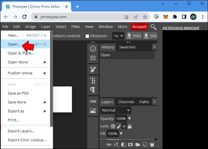 How To Resize An Image In PhotoPea