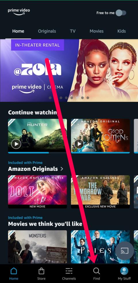 Hoe Amazon Prime Video op Android te bekijken