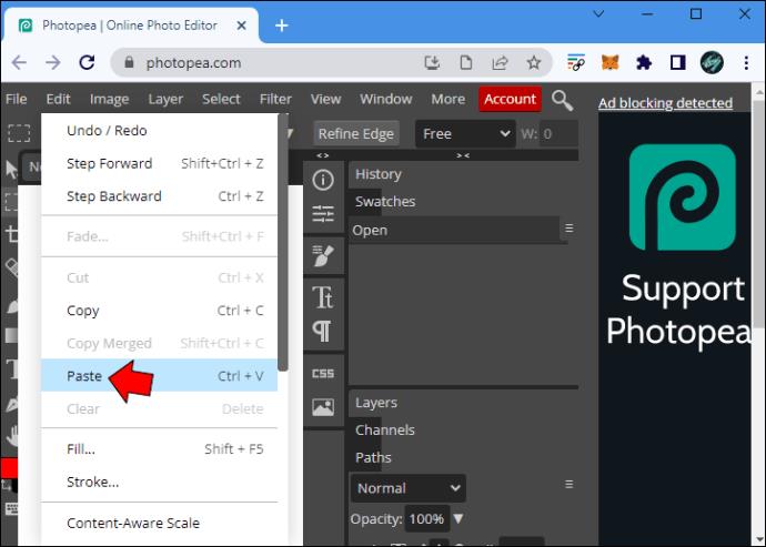 How To Resize An Image In PhotoPea