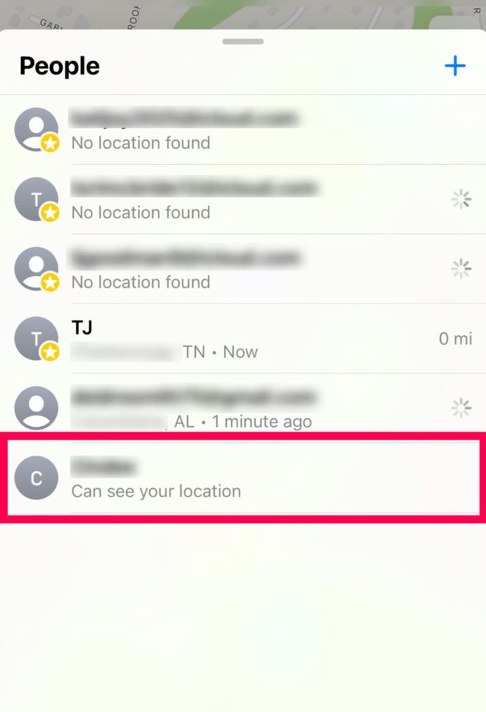 Comment vérifier avec qui votre position est partagée sur un iPhone