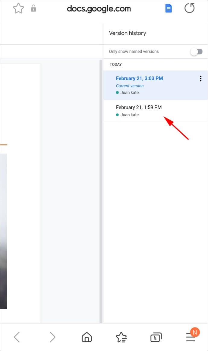 How To Revert To A Previous Version Of A Google Doc