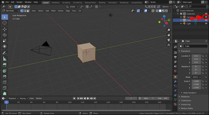 Comment réparer l'erreur "Aucune caméra trouvée dans la scène" dans Blender