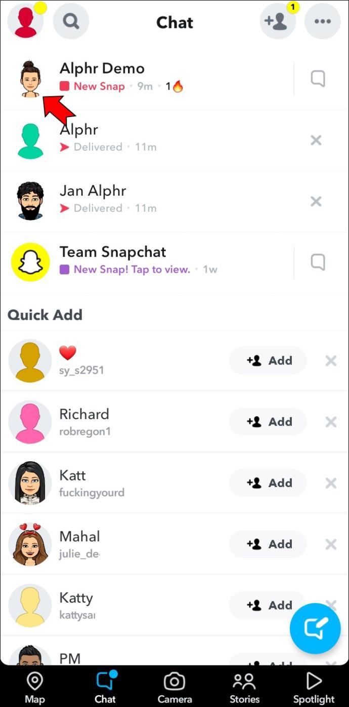 Comment afficher les clichés enregistrés dans Snapchat