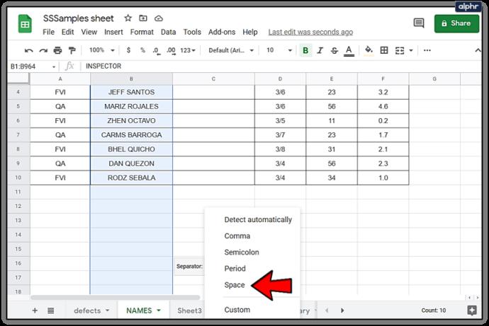 Comment ajouter et supprimer des lignes et des colonnes dans Google Sheets