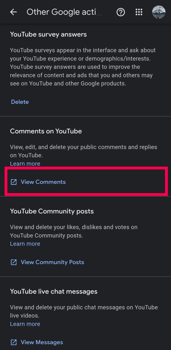 How To View Your YouTube Comment History