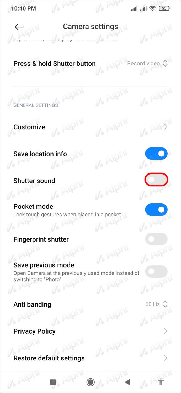 How To Disable The Camera On An Android Device