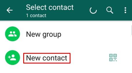 Comment ajouter de nouveaux contacts dans WhatsApp