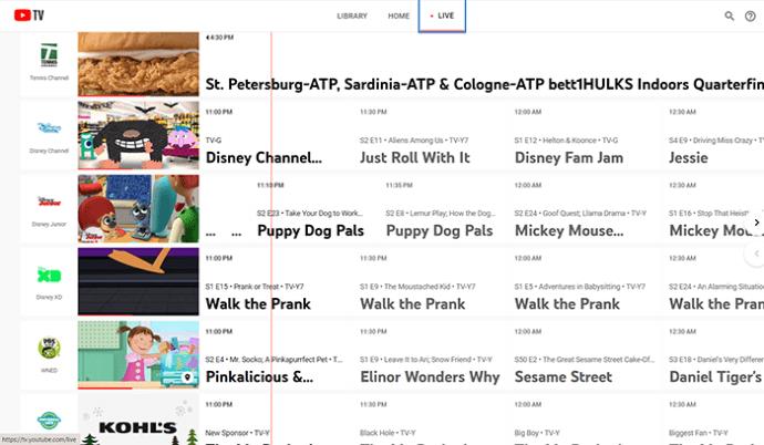 YouTube TV – Como adicionar canais premium