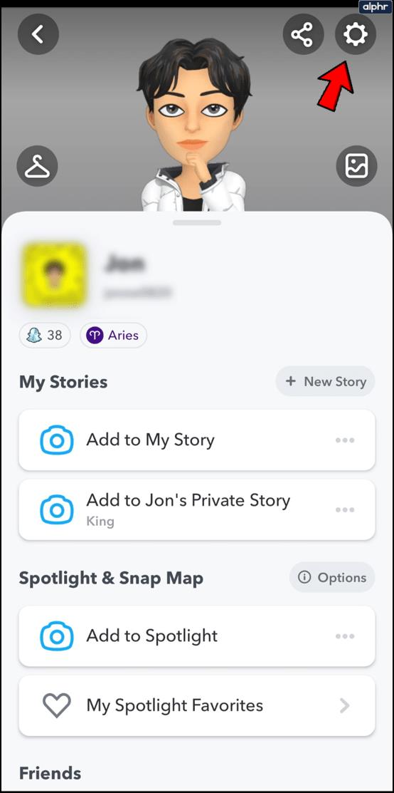 Snapchat 스토리를 숨기는 방법