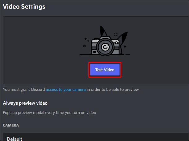 Как настроить параметры видео и камеры в Discord