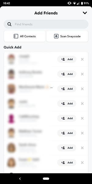 How To Find Friends Or Someone You Know On Snapchat