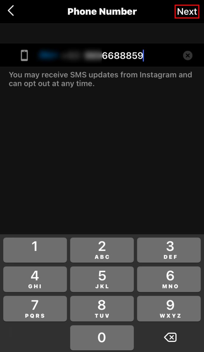 How To Change Your Account Phone Number In Instagram