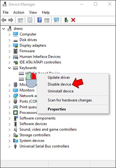 How To Disable A Laptop Keyboard