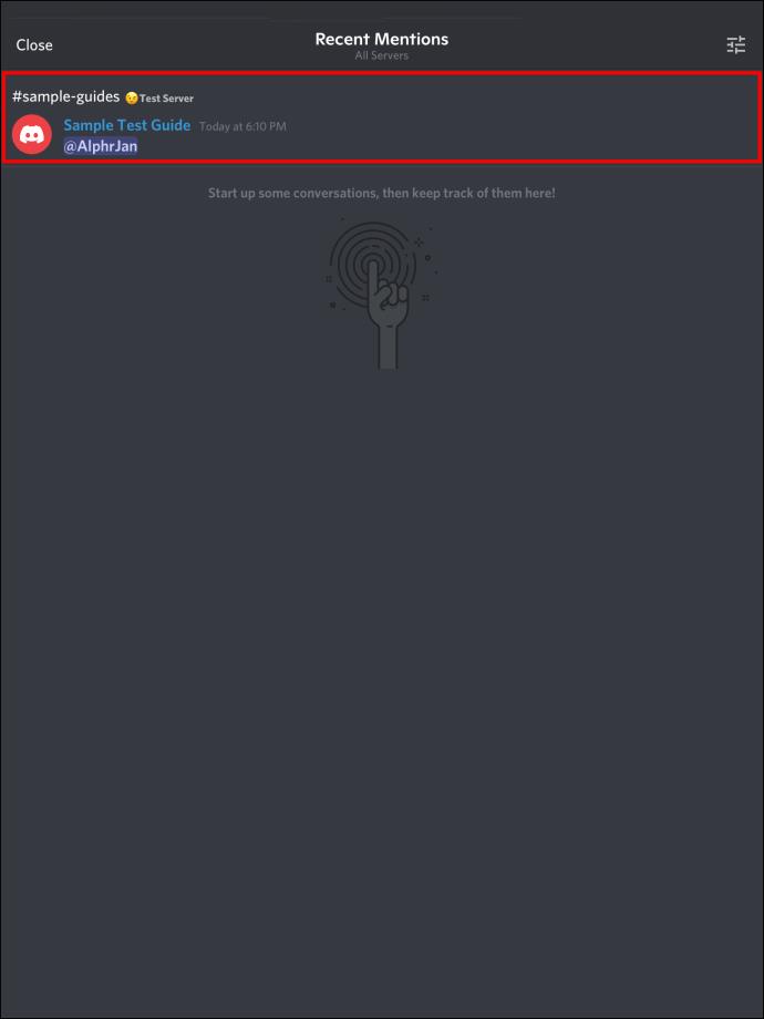 How To Check Who Pinged You In Discord