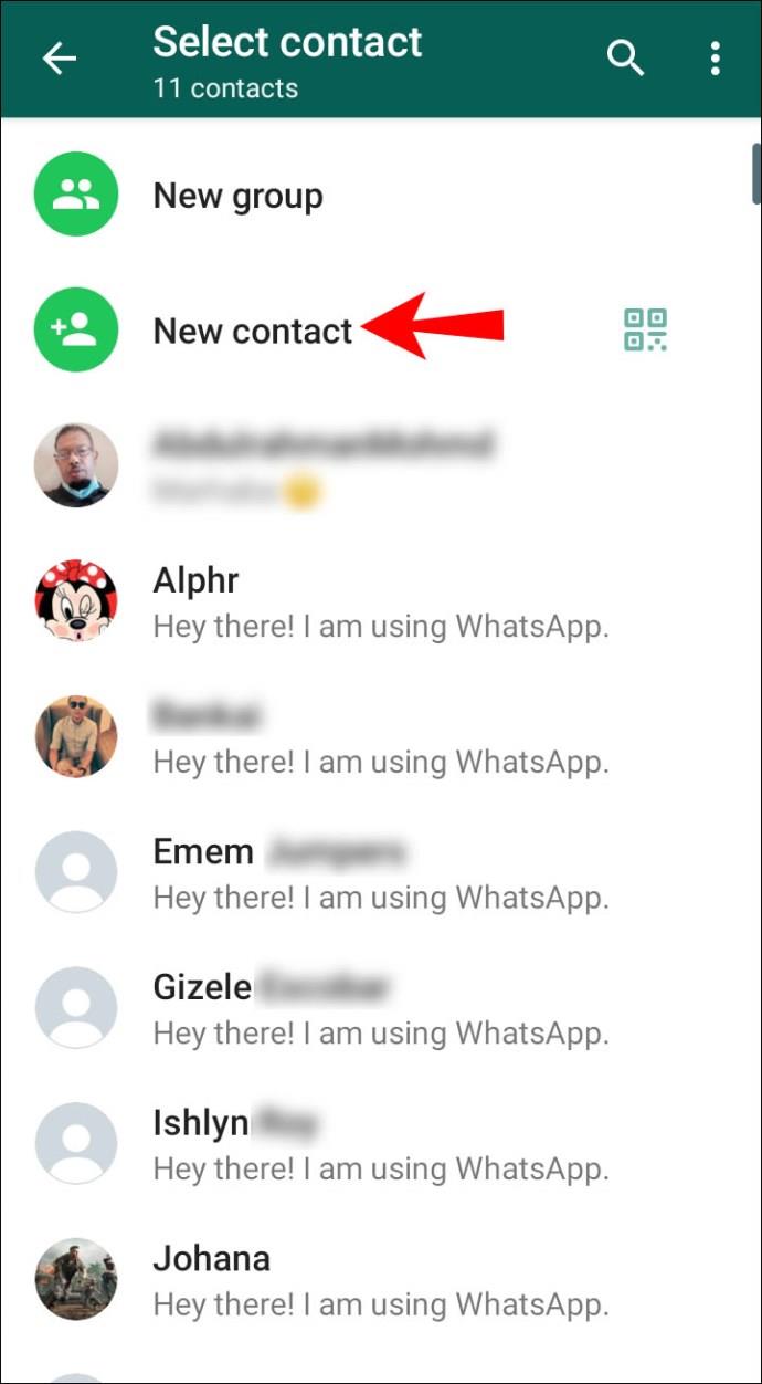 Comment supprimer un contact dans WhatsApp