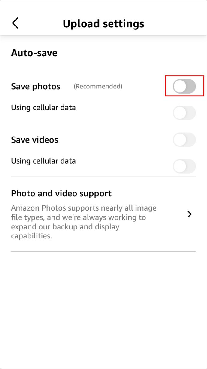 Hoe Amazon-foto's te repareren die geen back-up maken