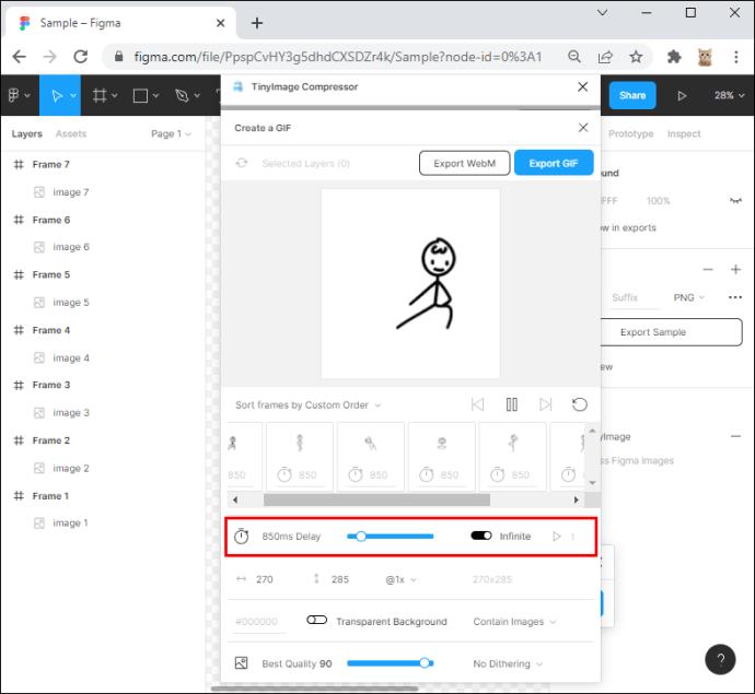 How To Export A GIF From Figma