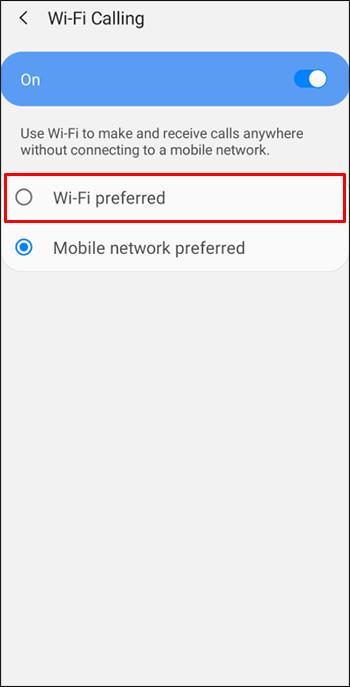 Como corrigir chamadas Wi-Fi da Samsung que não funcionam