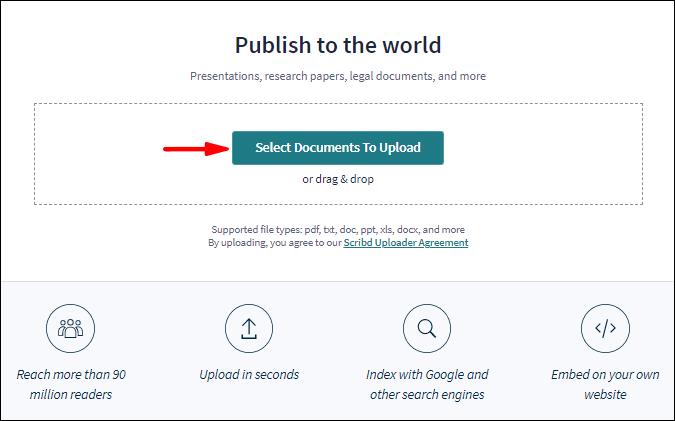 Cómo descargar un PDF desde Scribd