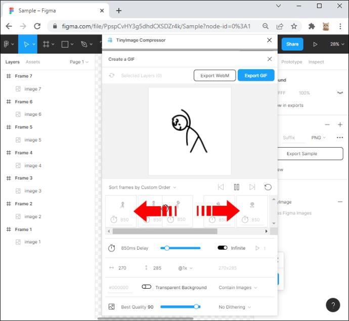 How To Export A GIF From Figma