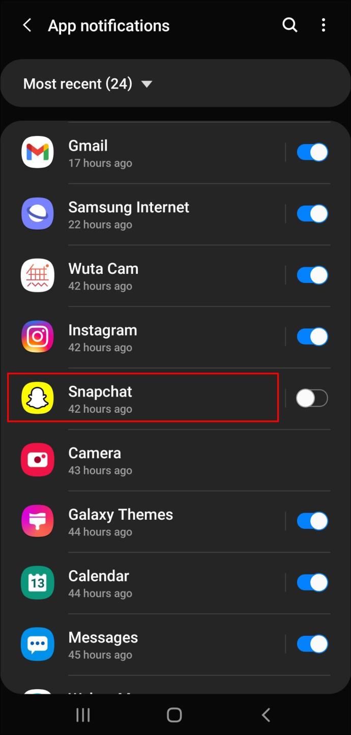 Snapchat에서 알림을 활성화하는 방법